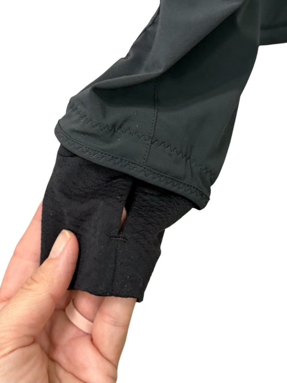 Lululemon Women’s Gather Me Slightly Black Zip Up Jacket Swift Ultra Hood Size 6 - Picture 6 of 14